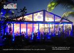 15m Clear Span Transparent Marquee Tent For 500 People Temporary Event Party