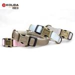 Custom Canvas Fashion Dog Collar And Leash Set For Dogs Customerized