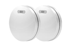 China 85 DB Wireless Interconnected Smoke Alarm Smoke Detector With ABS CMaterials on sale