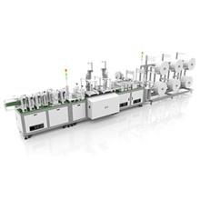 China Industrial 3 Ply Face Mask Making Machine With Photoelectric Detection Positioning factory