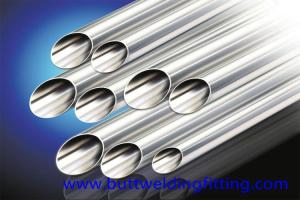 China ASTM Welded Stainless Steel A312 Sch40 Tubing Pipe For Building Material factory