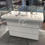 6500k LED Light Jewellery Shop Counter Showcase 1100*550*1150mm