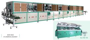 China 7-25L Plastic Bucket UV Screen Printing Machine 18pcs/min on sale