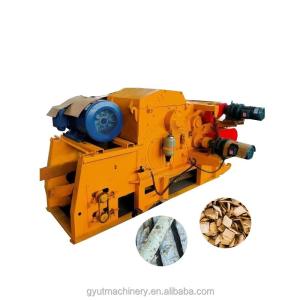 China 90KW 380V Wood Pallet Crusher Machine With Magnetic Separator factory