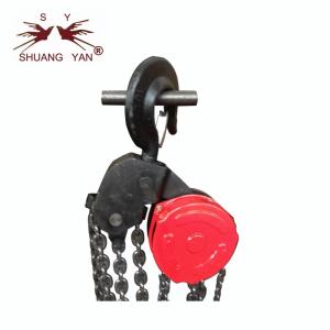 China Hand Operated Lifting Chain Block , Manual Hoist Chain Pulley Block Popular factory