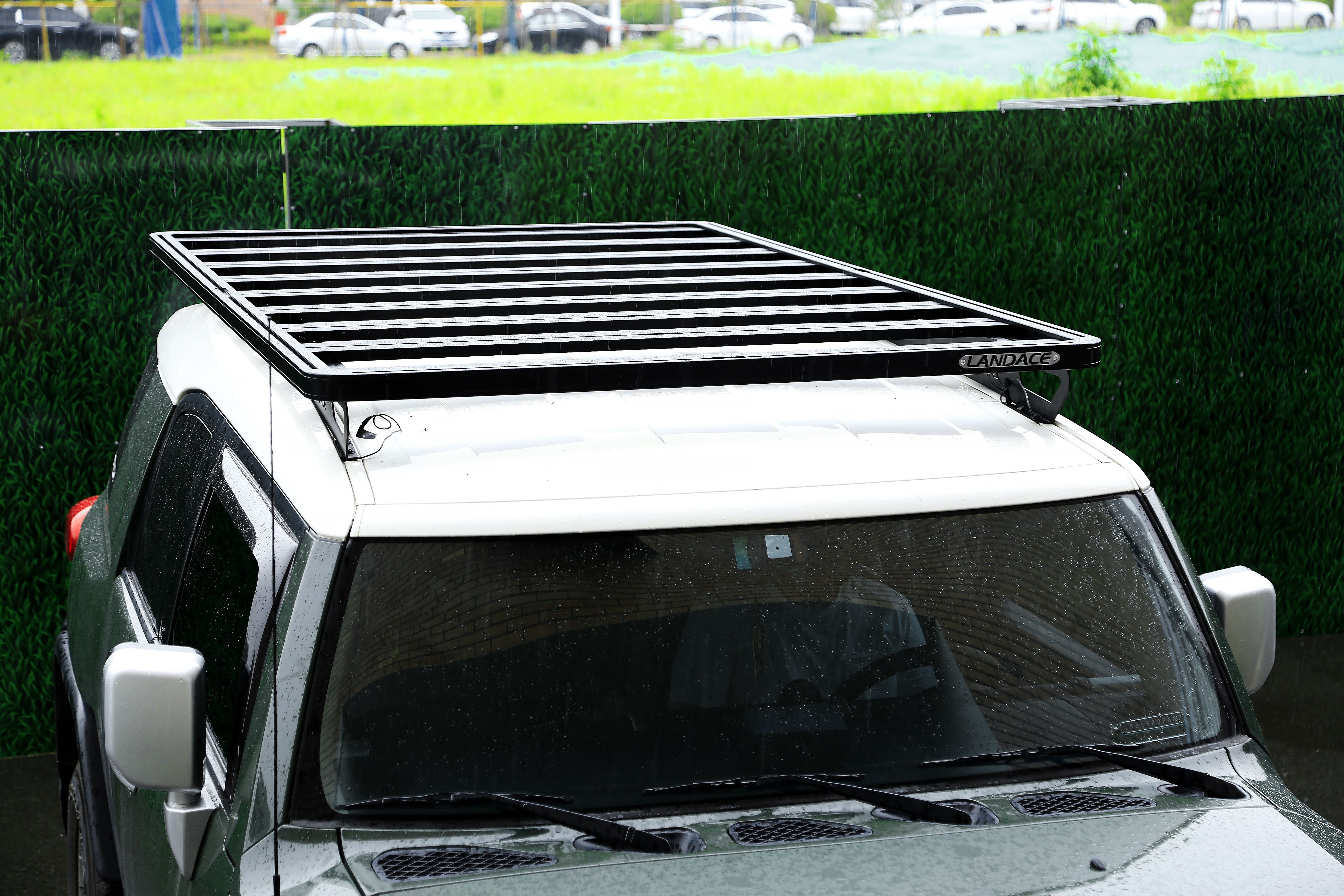 TOYOTA FJ LAND CRUISER Off Road Style Aluminum Alloy Roof Rack for Outdoor Adventures