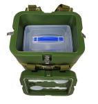 36L Military Insulated Food Containers Seamless Double Wall Delivery Backpack