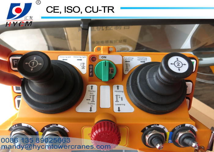 Construction Crane Machine QTD5523 55m tower crane luffing Jib 2.3t Tip Load 12ton Liffting Jib Crane