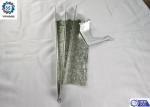 SGCC SECC Mount Sheet Metal L Bracket Galvanized Z Bracket Parts 2.5mm