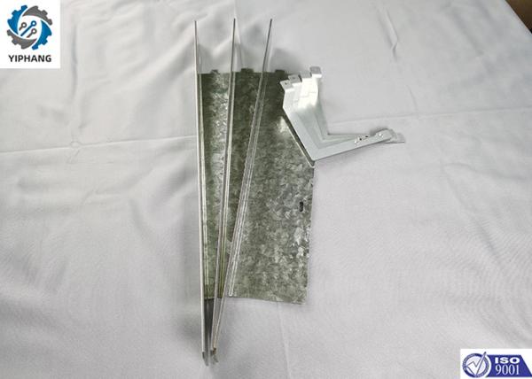 SGCC SECC Mount Sheet Metal L Bracket Galvanized Z Bracket Parts 2.5mm