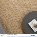 PVC Self Adhesive Small Mixed Wood Effect Sticky Floor Tiles Plank 6inches X 36