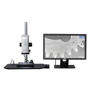 China Motorized Industrial Video Microscope 27X - 163X Stepless Electric Zoom Microscope factory
