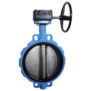 ANSI DIN compact Flange PN10 Wafer Butterfly Valve