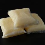 Milk White Polyolefin Hot Melt Adhesive CAS No. 9009-54-5 Block Pillow Shape