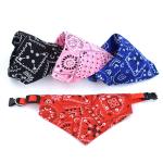 Double Layer Dog Neck Scarf Holiday Dog Bandanas Fashion Style