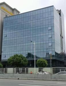 China Customized Design Glass Curtain Wall Sleek And Modern Aluminum Thermal Insulation for Energy Saving Waterproof factory