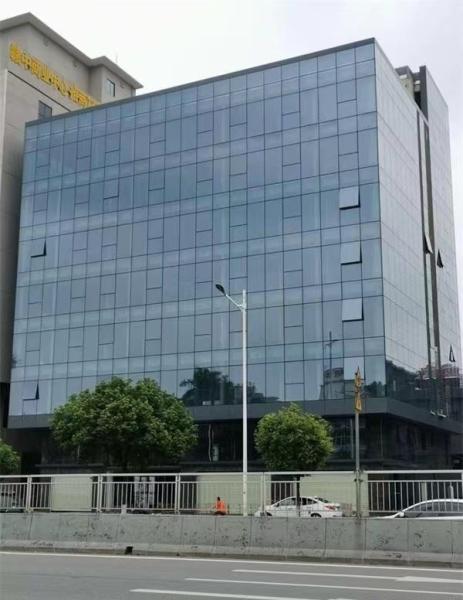 Customized Design Glass Curtain Wall Sleek And Modern Aluminum Thermal