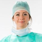 Anti Coronavirus Disposable Non Woven Face Mask Quadruple Structure Fabric Eco -