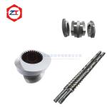 Sand Blast / Polishing Twin Screw Extruder Parts For Production Center Diameter
