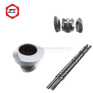 China Sand Blast / Polishing Twin Screw Extruder Parts For Production Center Diameter 15.6-350mm And Over Hardness HRC58-62 factory