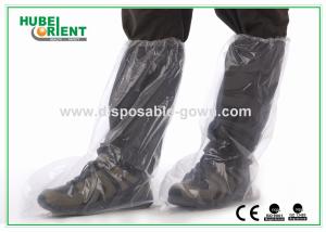 China Factory Transparent PE Plastic Boot Cover Disposable Lightweight Waterproof factory