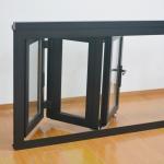 EPDM Sealing Aluminum Bifold Windows Modern Double Glass Soundproof House