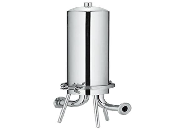 Mirror Polish Liquid Filter Housings , SS Cartridge Filter Housing For Water