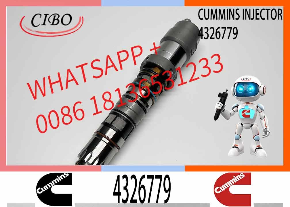Common Rail Injector Fuel Injector 4326779 4928346 4928349 For QSK23 Excavator QSK23 QSK45 QSK60