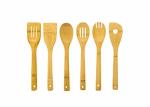 Organic Antimicrobial Wooden Kitchen Cooking Tools Spoons Spatulas Natural