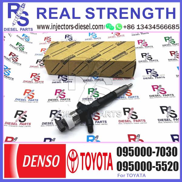 Hot sale Fuel Injector 23670-39145 Common Rail Injetor 095000-7040 095000-7030 for TOYOTA VIGO 1KD 2KD