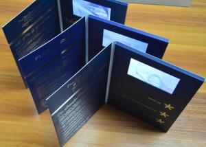 China Promotional Commercial Personalized Video Greeting Cards Video Mailer Card factory