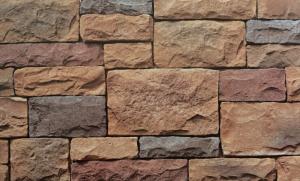 China 14mm SGS Textured Wall Stone , Fireproof Simulated Slate factory