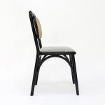 Vintage Wooden Artistic Customized Dining Chair for Restaurant NO Folded and