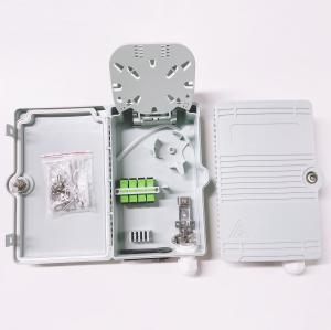 China FTTH Waterproof Fiber Optic Terminal Box 4 Ports SC APC Optical Distribution Box factory