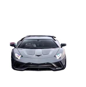China LP700 LP720 Lamborghini Body Kit Air Intake Carbon Fiber Widebody Kit Hood Engine Cover factory