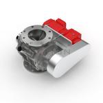 Small Airlock Rotary Valve for Powders and Granular Products in Industrial