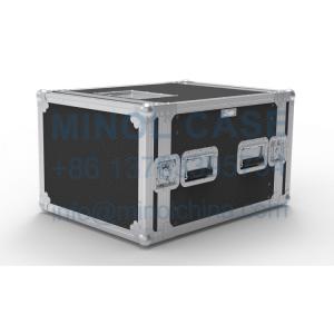 China 8U Rack Plywood Flight Case With Aluminum Frame factory