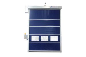 China Custom Sliding Industrial High Speed Door , Production Line Roll Up Security Gate factory