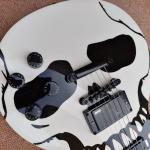 New style high-quality custom LP electric guitar, skeleton Black hardware