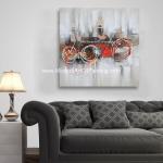 Colorful Modern Art Paintings On Canvas , Contemporary Canvas Wall Art