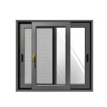 High-Quality Black And White Sliding Windows For Residential Buildings