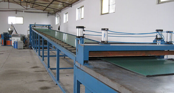 Building Template Plastic Board Extrusion Line , PP / PE Board Extruder