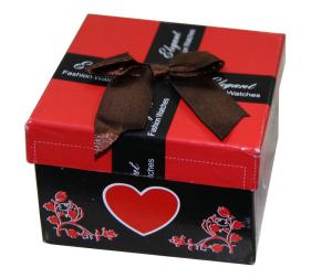 China Fashion Custom Paper Keepsake Gift Boxes For Promotional With Ribbon Butterfly Bow factory