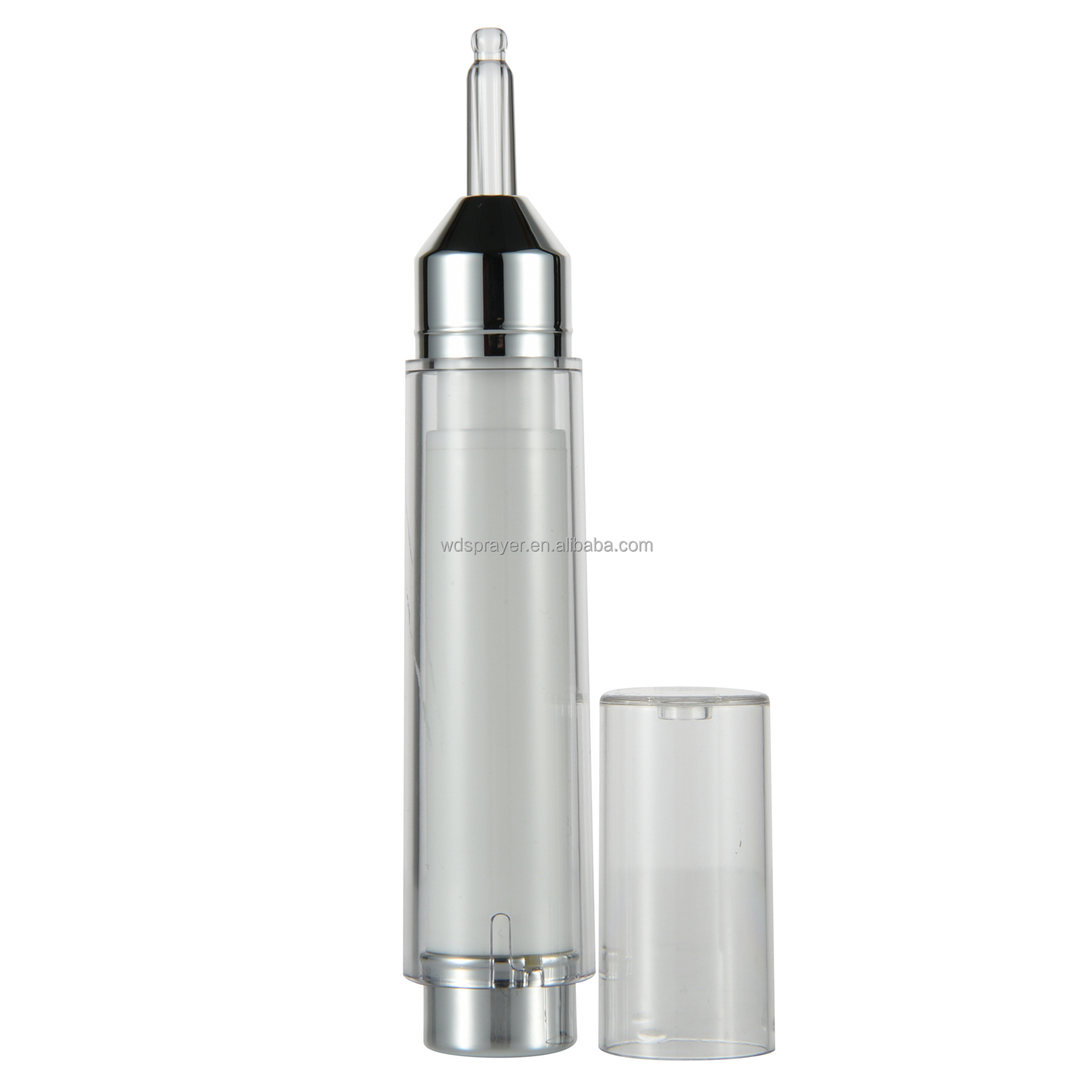 Personal Care 5ml 10ml 15ml Eye Cream Airless Bottle Syringe/needle applicator bottle