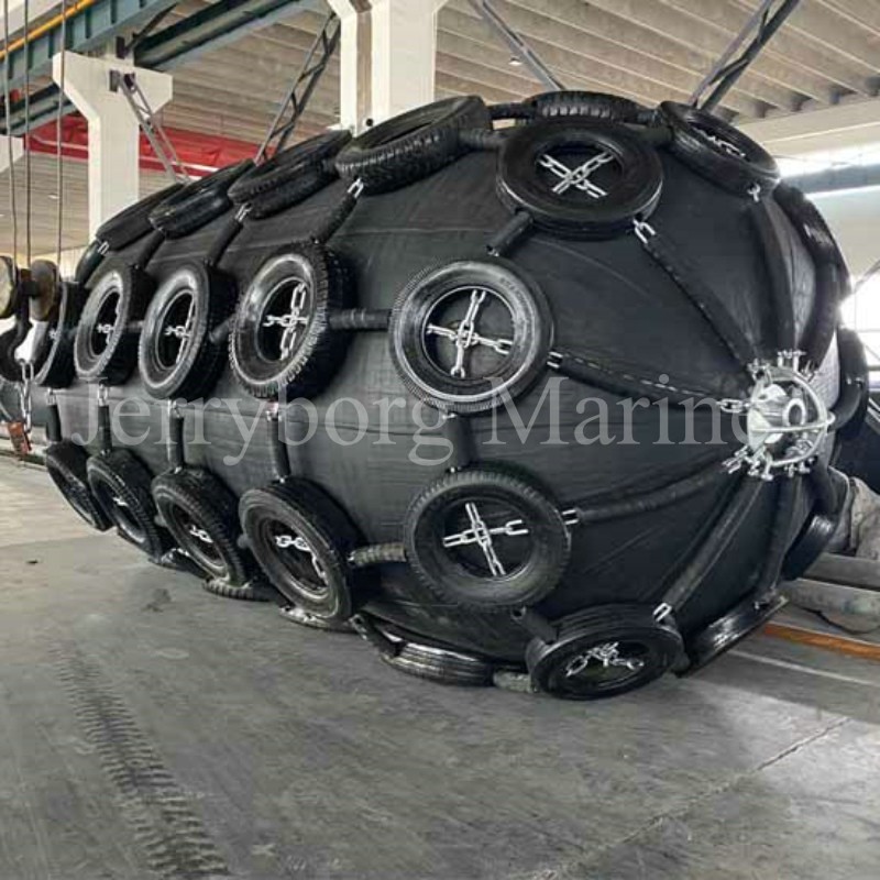 50kpa 80kpa Yokohama Pneumatic Fender High Pressure Inflatable Rubber Fender