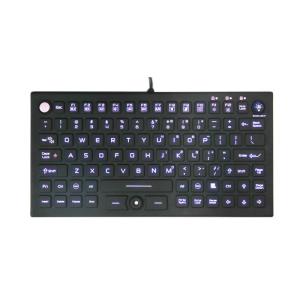 Compact Antivirus Medical Keyboard With 12 Function Keys And FSR Mouse