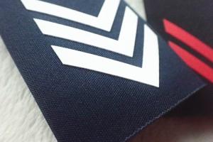 China Military Epaulets Custom Screen Printing Uniform , Blue Shoulder Board Epaulette factory