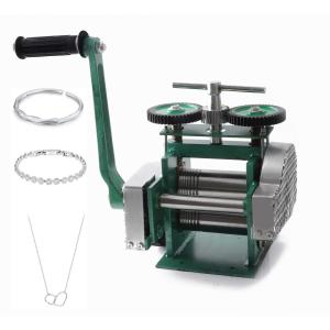 China 120mm Rolling Mills Machines Jewelry Press Machine Distance Adjustable factory