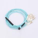 OM4 MTP Fiber Optic Patch Cord High Stability For 40G Networks