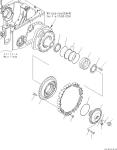 17A-27-00122 17A-27-00123 For Komatsu Bulldozer D155AX-6 Travel Assembly Final